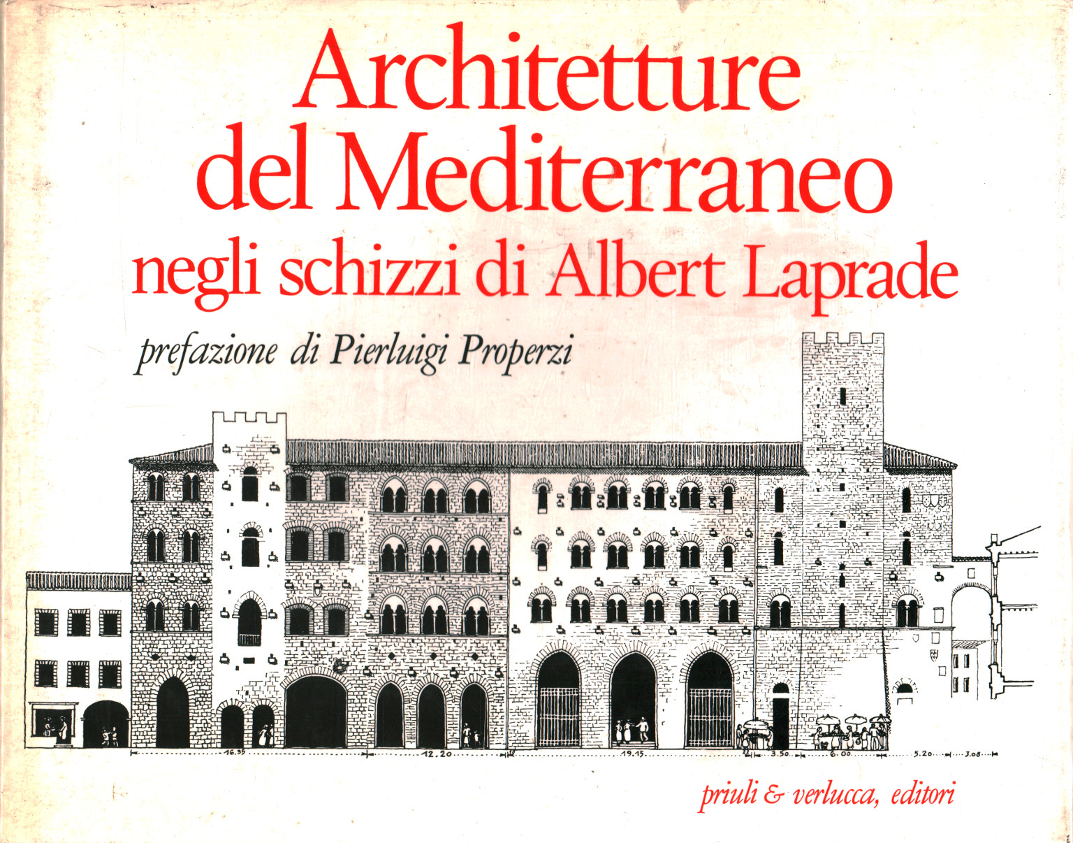 Architektur des Mittelalters in den Skizzen von Albert, Pierluigi Properzi