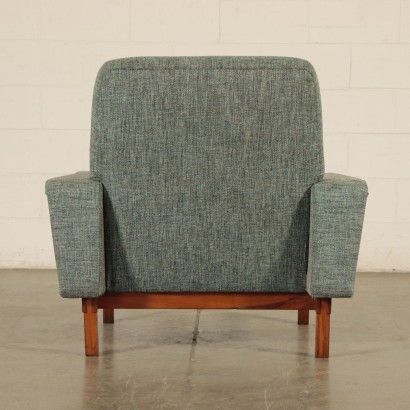 Armchair Foam and Teak Italy 1960s Italian Prodution