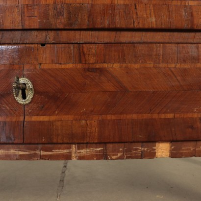 Neo-Classical Venetian Drop-Leaf Secretaire, Italy 18th Century