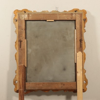 Ecletic Wall Mirror, Mercury, Italy19th Century