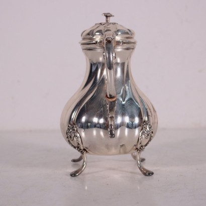 Teapot Silver Italy 19th Century