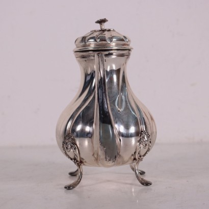 Teapot Silver Italy 19th Century