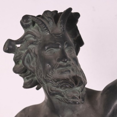 Bronze Faun Italy 20th Century