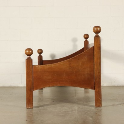 Sofa, Walnut, Italy 1960s Luigi Caccia Dominioni