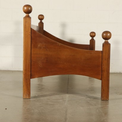 Sofa, Walnut, Italy 1960s Luigi Caccia Dominioni