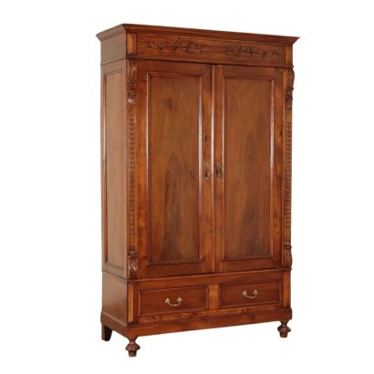 antiques, wardrobe, antique wardrobe, antique wardrobe, antique Italian wardrobe, antique wardrobe, neoclassical wardrobe, 19th century wardrobe