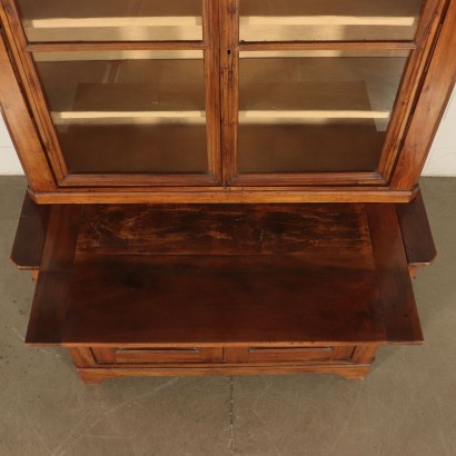 Bookcase Walnut Italy 19th Century