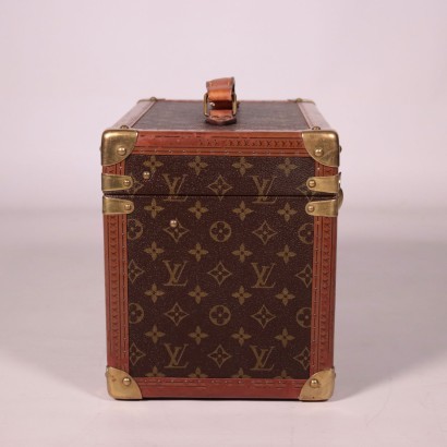 Louis Vuitton Beauty Case, Leather and Canvas, France 1980s