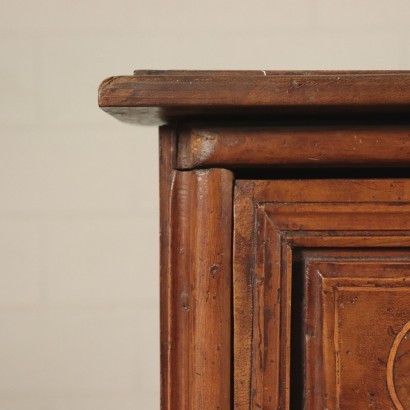 Chest of Drawers Walnut Veneer Italy 18th Century