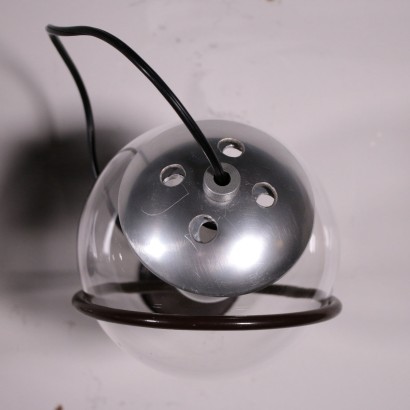 Lamp, Metal and Glass, Italy 1960s Gino Sarfatti for Arteluce