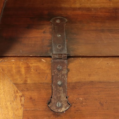 Drop-Leaf Secretaire, Walnut, Italy 18th Century