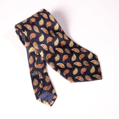 Vintage Giorgio Armani Tie with Geometrical Pattern Italy