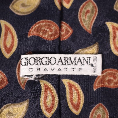 Cravate Vintage Armani Soie