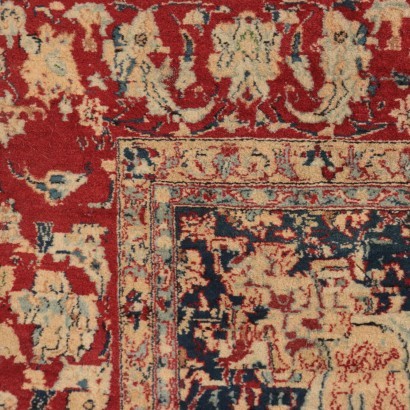 Isfahan Carpet Wool and Cotton Iran 1960s-1970s