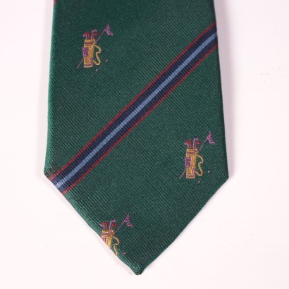 Cravatta Vintage Gucci Verde
