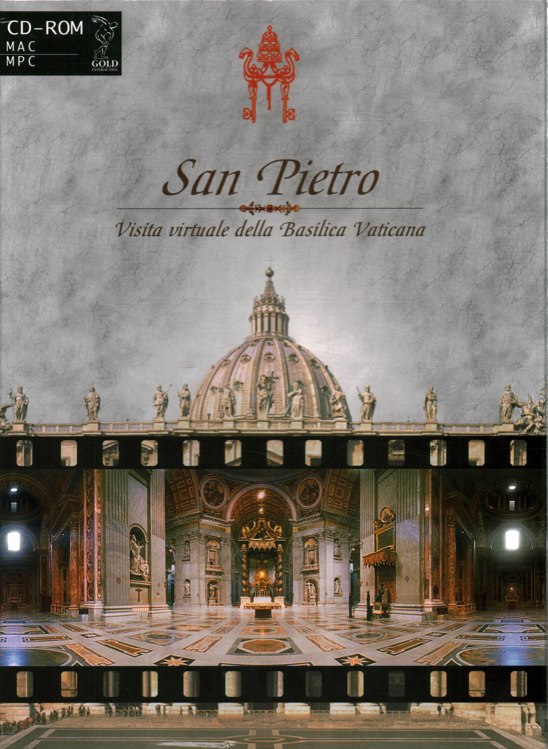 Saint-Pierre: Visite virtuelle de la Basilique Vaticane, AA.VV