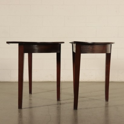 Pair of Walnut Consoles