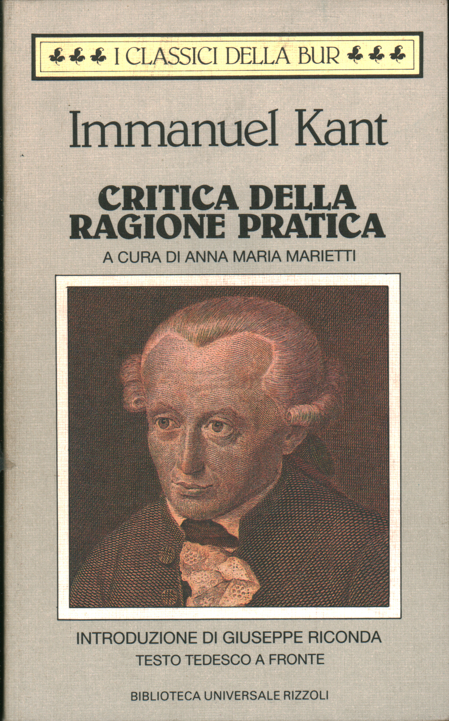 Crítica de la razón práctica, Immanuel Kant