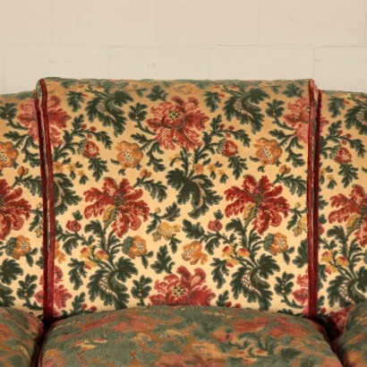 Sofa Samt Italien 1950er