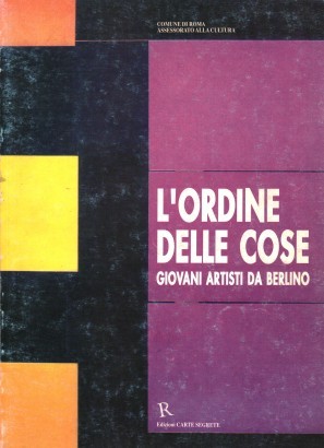 L'ordine delle cose