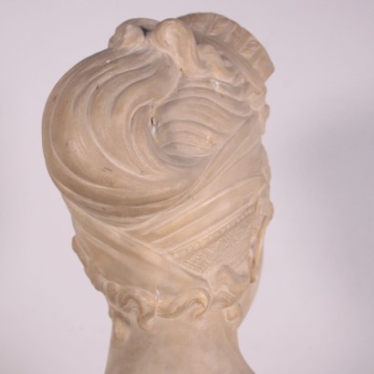 Bust Of Woman Marble Italy End Of 19th Century