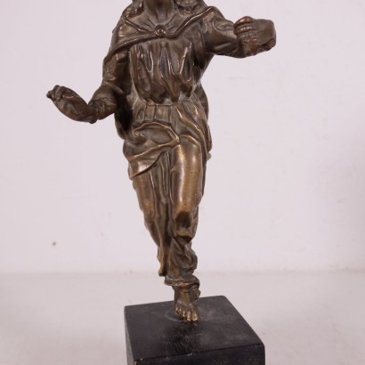 Sacred Figure Baroque Gilded Bronze Italy 18th Century