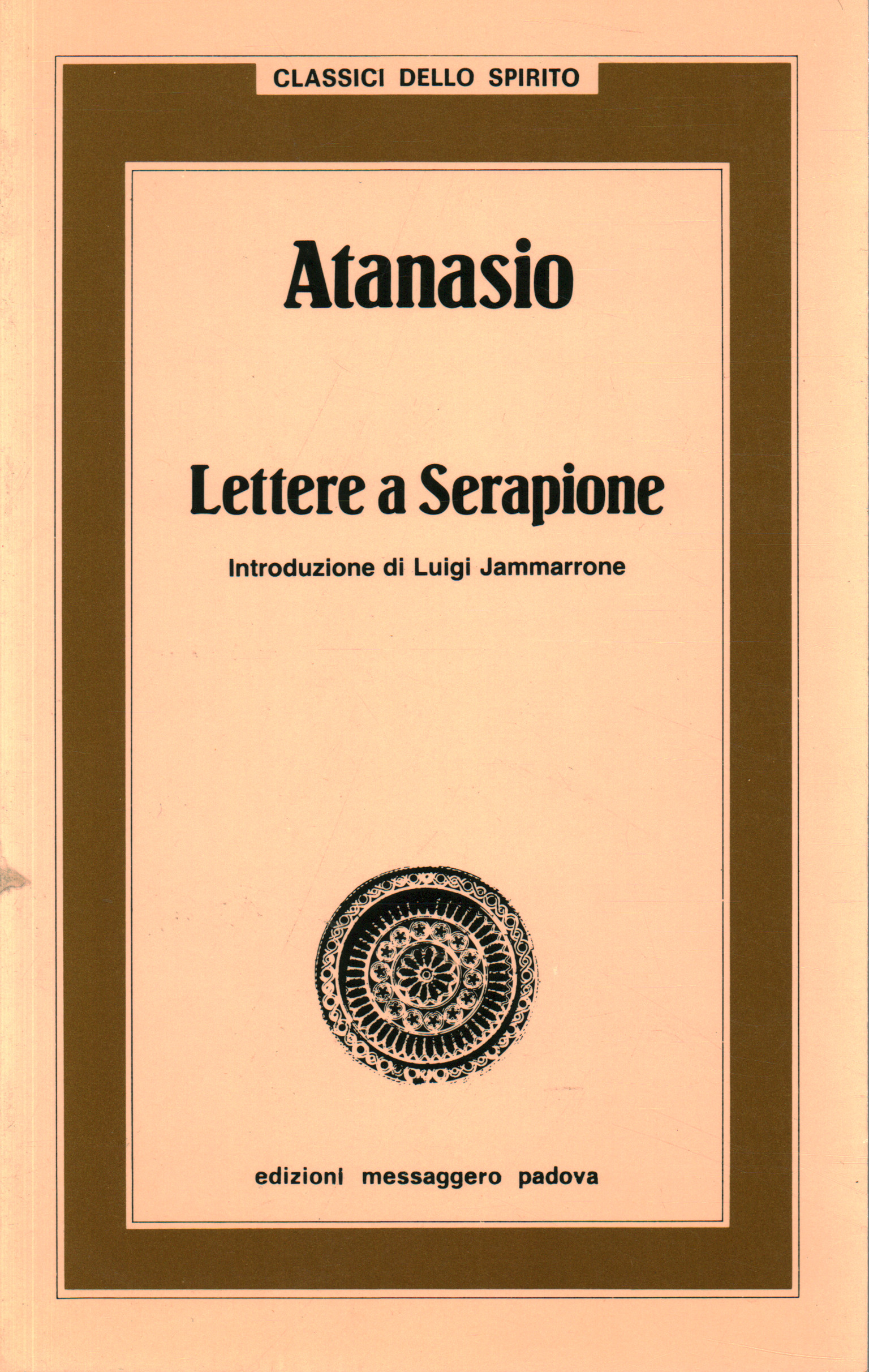 Lettres à Serapio, Anastasio