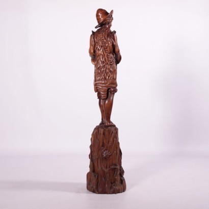 Carved Gueridon Swiss Pine Italy 20th Century