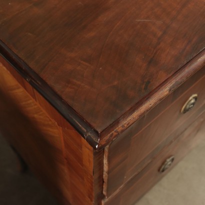 Pair Of Chests Of Drawers Walnut Italy 20th Century