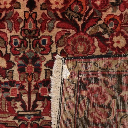 Tapis Noeud Gros Laine Coton - Asie Années 1940-1950