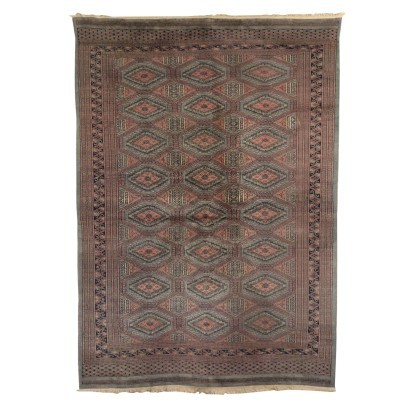 Bukhara Carpet Wool Cotton Pakistan 1980s 1990s