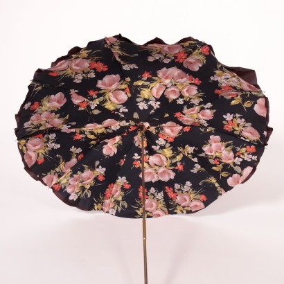 Parapluie Vintage Tissu Métal - France