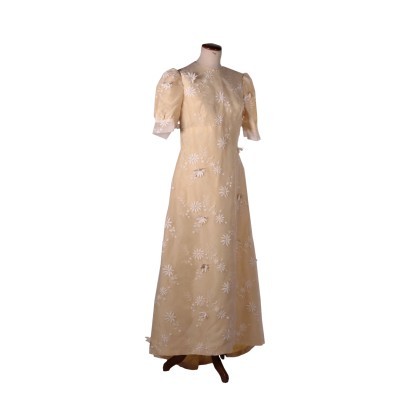 Robe de Mariée Vintage Taille S Italie Années 1960-1970