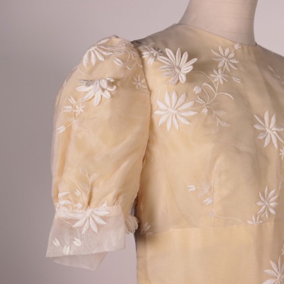 Robe de Mariée Vintage Taille S Italie Années 1960-1970