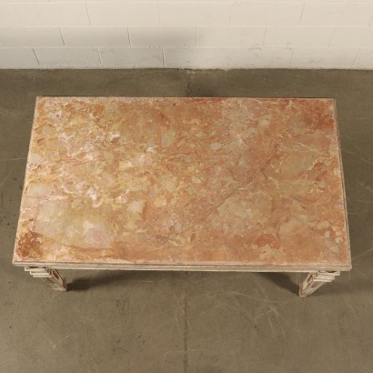 Louis XVI Style Table Red Verona Marble Italy 20th Century