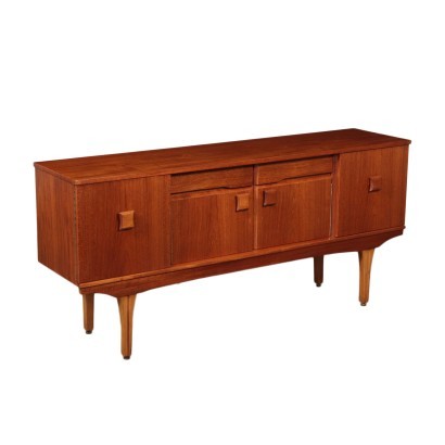 Sideboard Teak Veneer and Beech England 1960s English Prodution