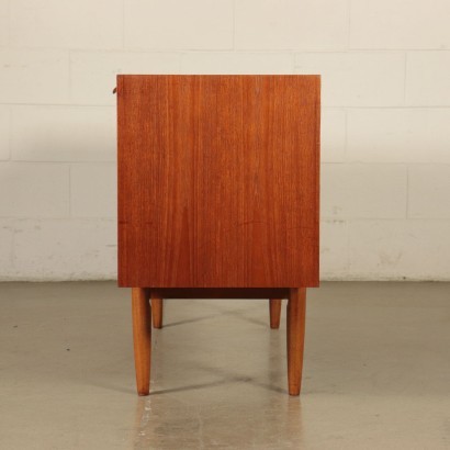 Sideboard Beech and Teak Veneer England 1960s English Prodution