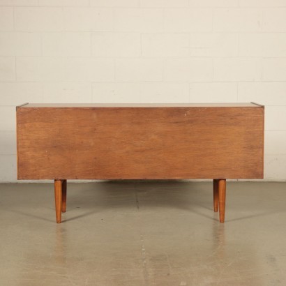 Sideboard Beech and Teak Veneer England 1960s English Prodution