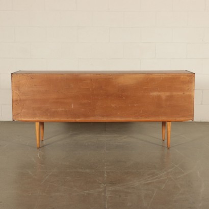 Sideboard Beech and Teak Veneer England 1960s English Prodution