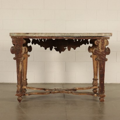 Baroque Console Red Jasper Italy Second Quarter 18th Century