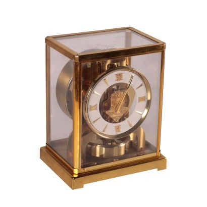 ATMOS Jaegar-Lecoutre Table Clock Calibre 526-5 Switzerlan 20th Cent