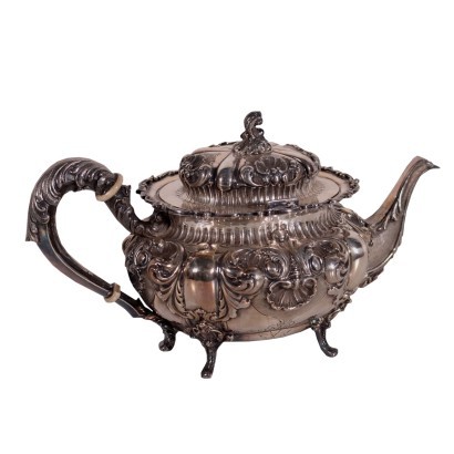 Silver teapot Argentiere Arioli Piero