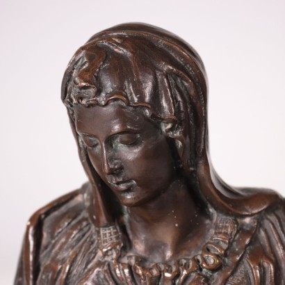 The Pietà by Tommaso Campajola Bronze Italy XX Century