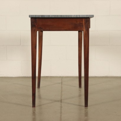 Directory Table Marble Walnut Fir and Poplar Italy 19th Century