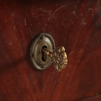 Empire Style Ligurian Chest of Drawers Mahogany Italy 19th Century