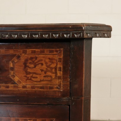 Inlaid Chest of Drawers Italy 20th Century