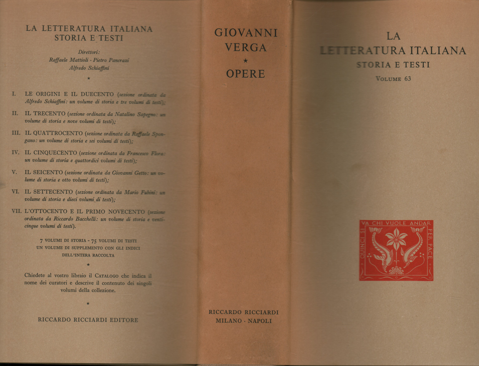 Works by Giovanni Verga