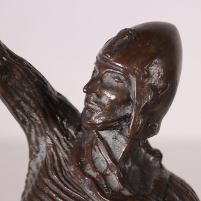 Alberto from Giussano Bronze Italy 20th Century Enrico Butti