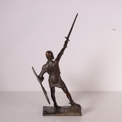 Alberto from Giussano Bronze Italy 20th Century Enrico Butti