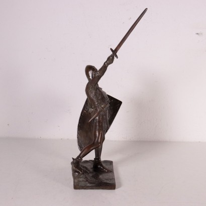 Alberto from Giussano Bronze Italy 20th Century Enrico Butti